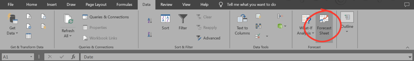 cách dự báo doanh thu bằng excel
