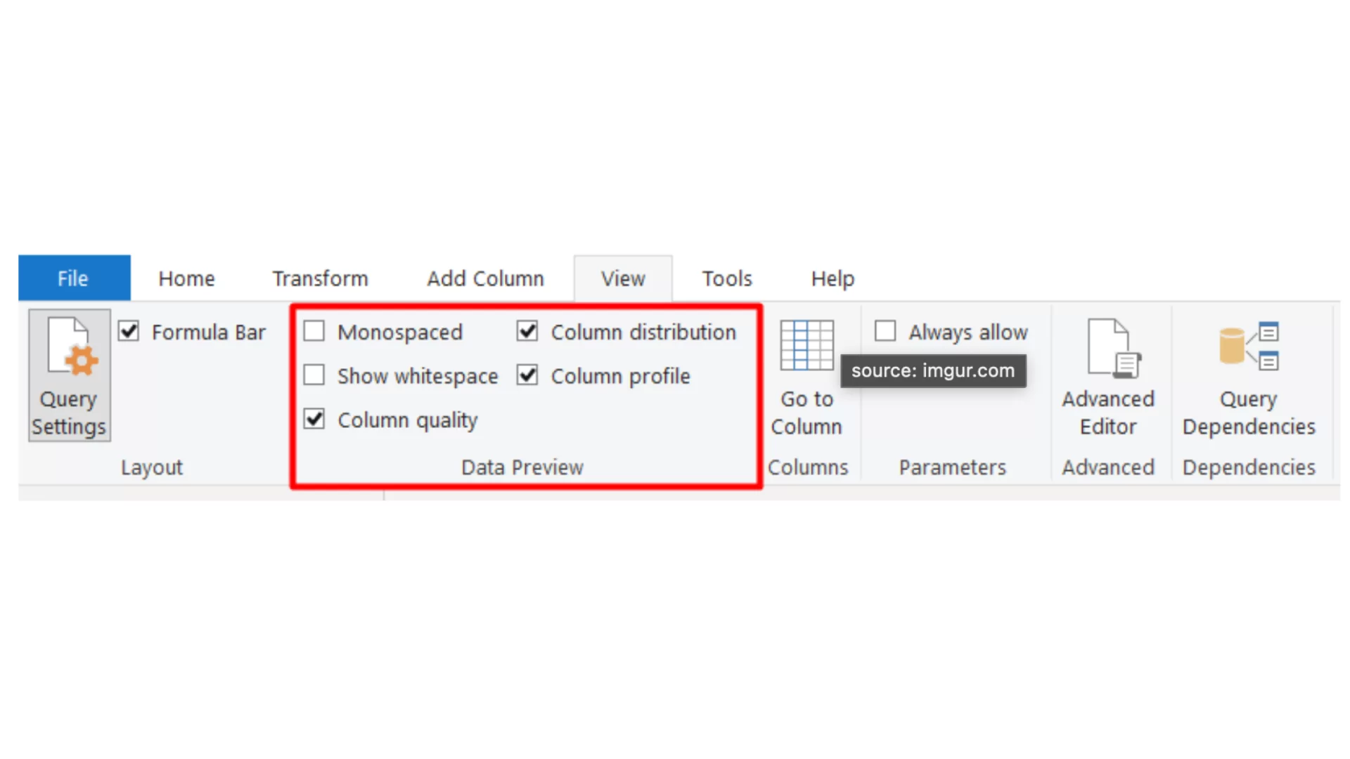 power query