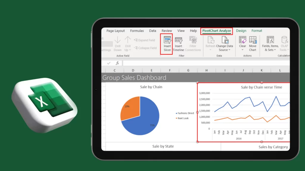 Tạo Dashboard trong Excel đơn giản, phù hợp cho doanh nghiệp
