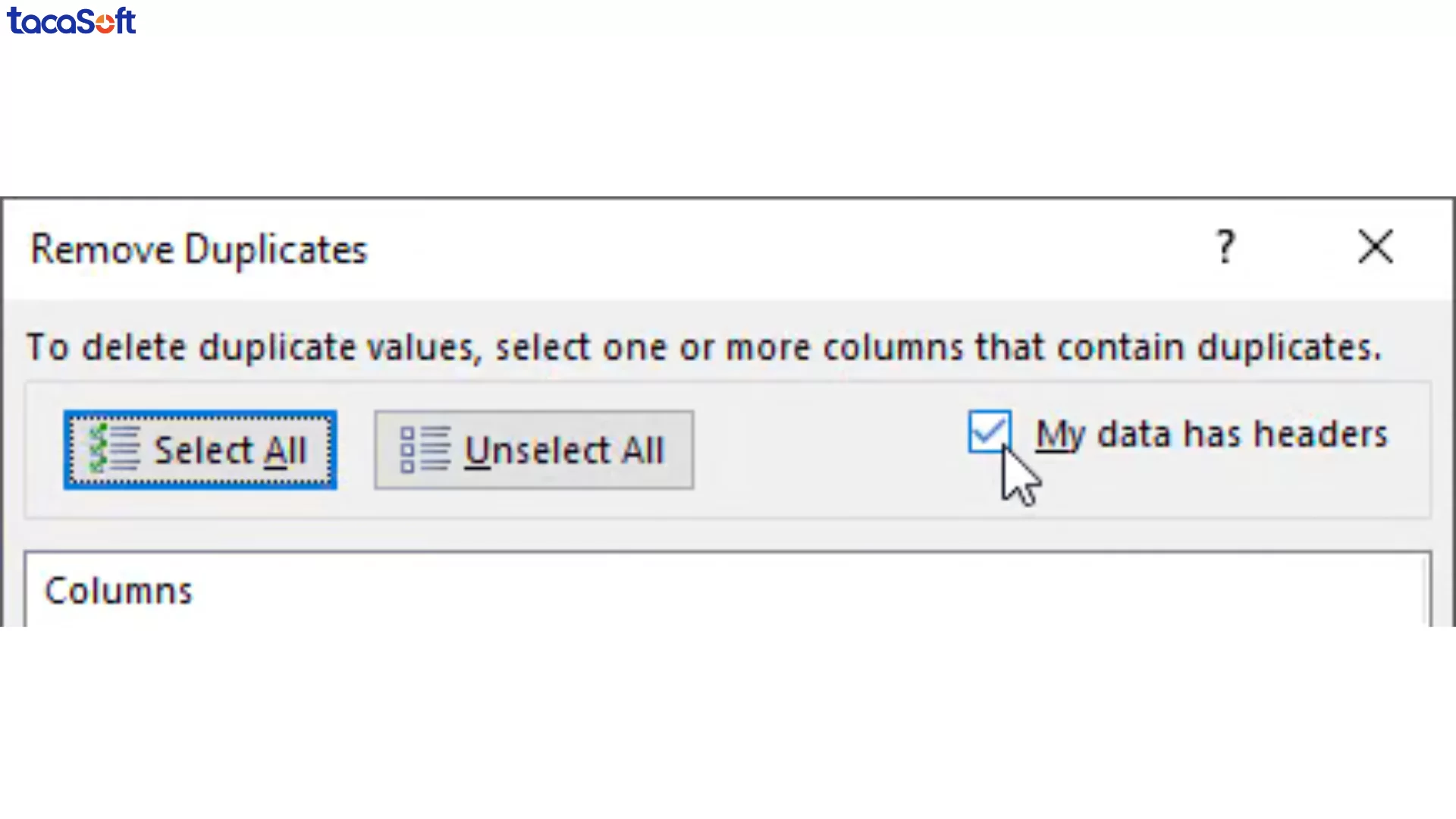 làm sạch dữ liệu bằng excel