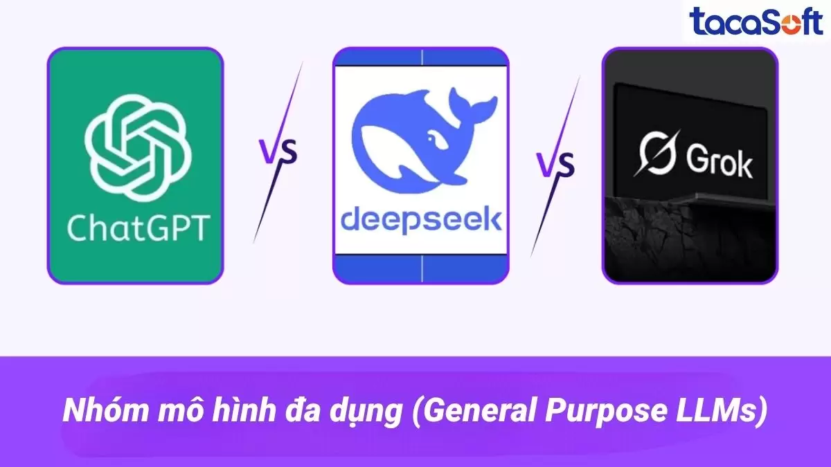 Nhóm mô hình đa dụng đòi hỏi người dùng phải biết cách đặt lệnh