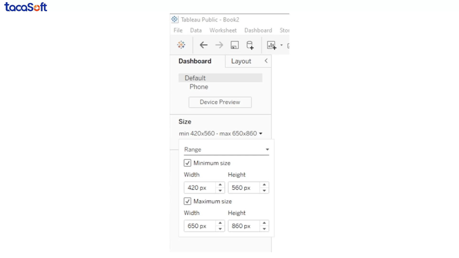 cách tạo dashboard trong tableau