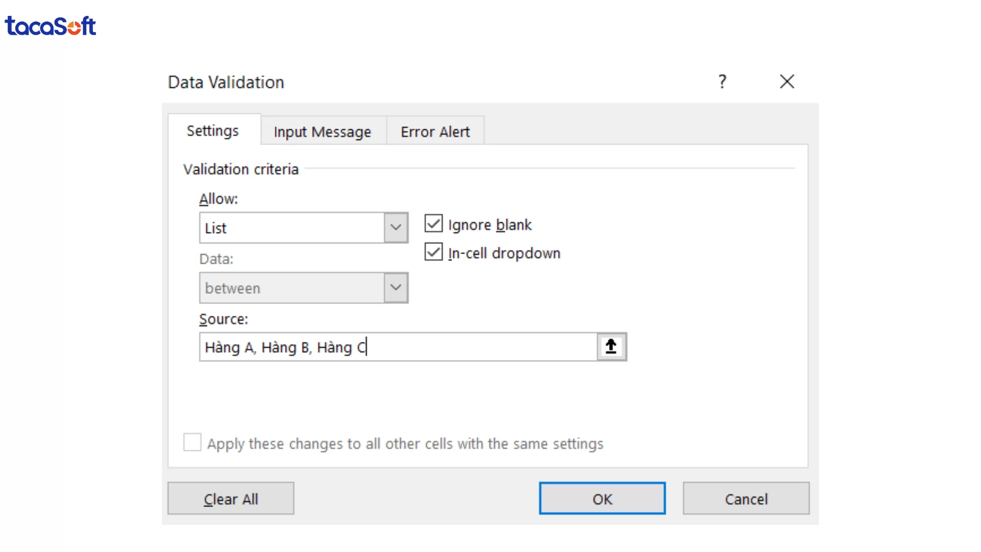 tạo báo cáo tự động trong excel