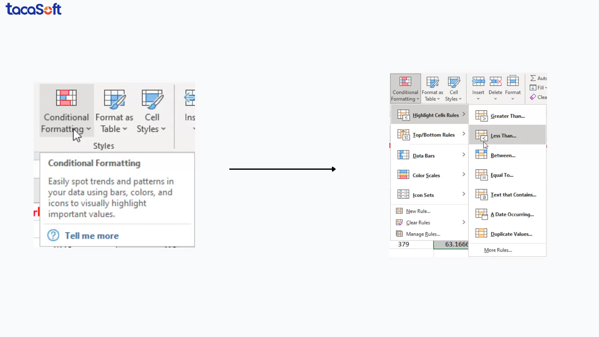 xử lý dữ liệu thô trong excel
