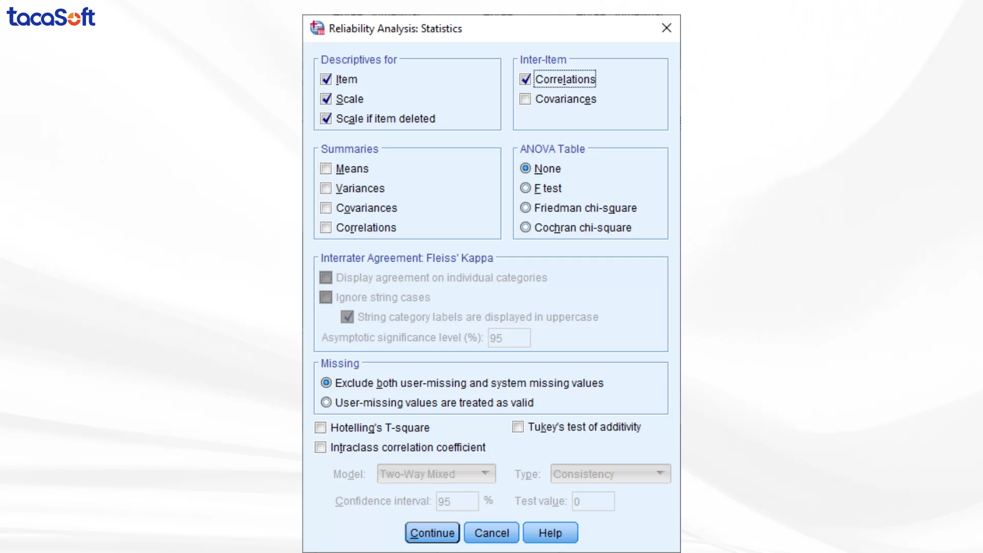 cách xử lý dữ liệu trong spss