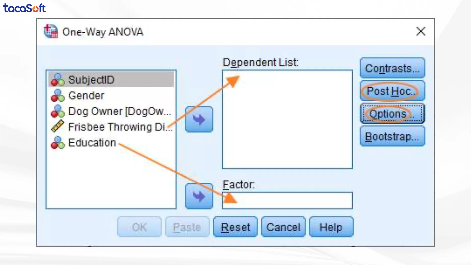 cách xử lý dữ liệu trong spss