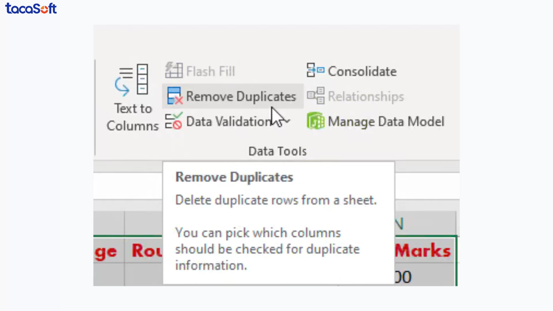 xử lý dữ liệu thô trong excel
