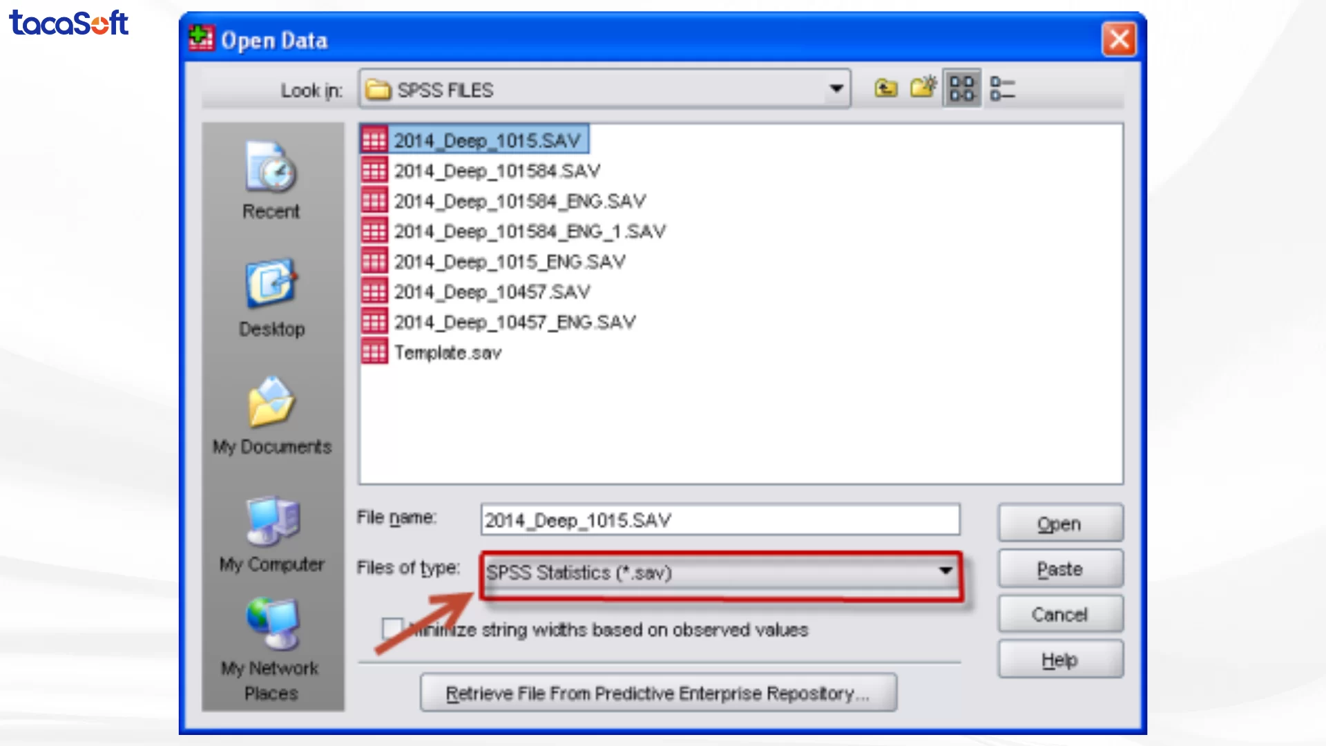 cách xử lý dữ liệu trong spss
