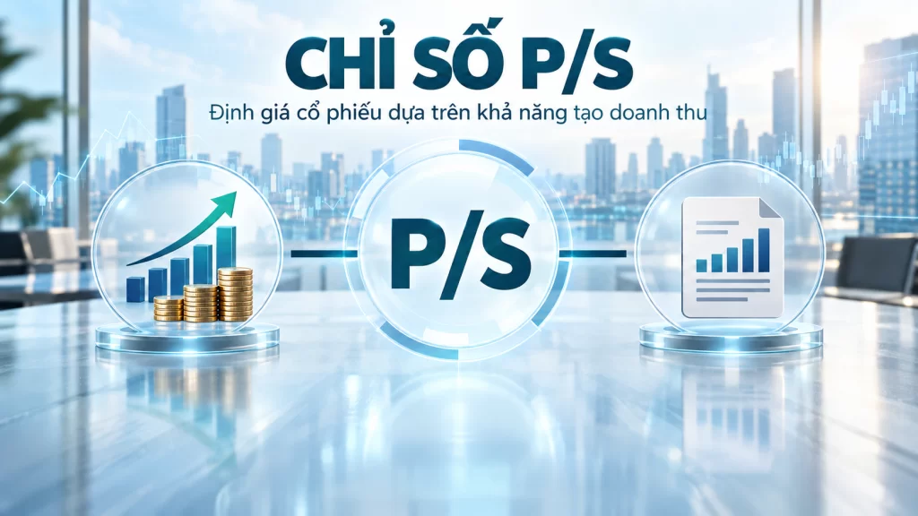 Chỉ số P/S là gì? Hiểu đúng chỉ số định giá thay thế P/E cho doanh nghiệp thua lỗ