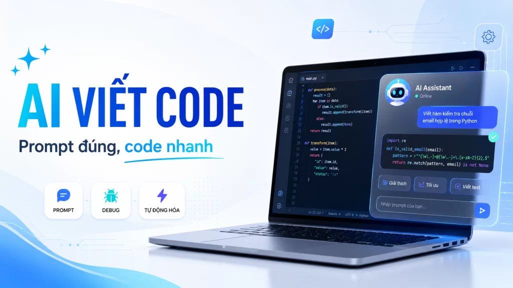 Nắm bắt ngay 5+ tool AI viết code đơn giản cho đội ngũ