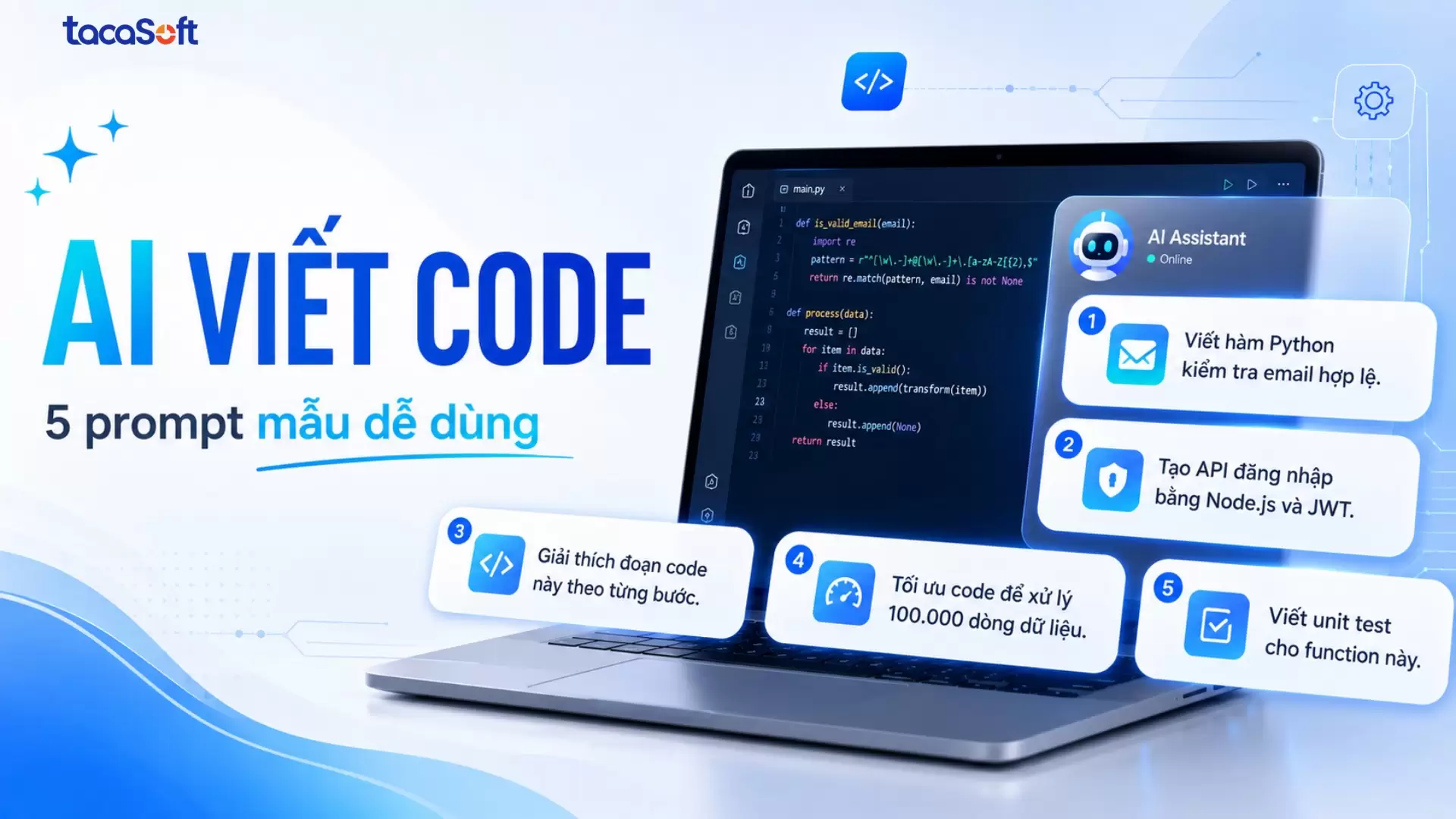ai viết code