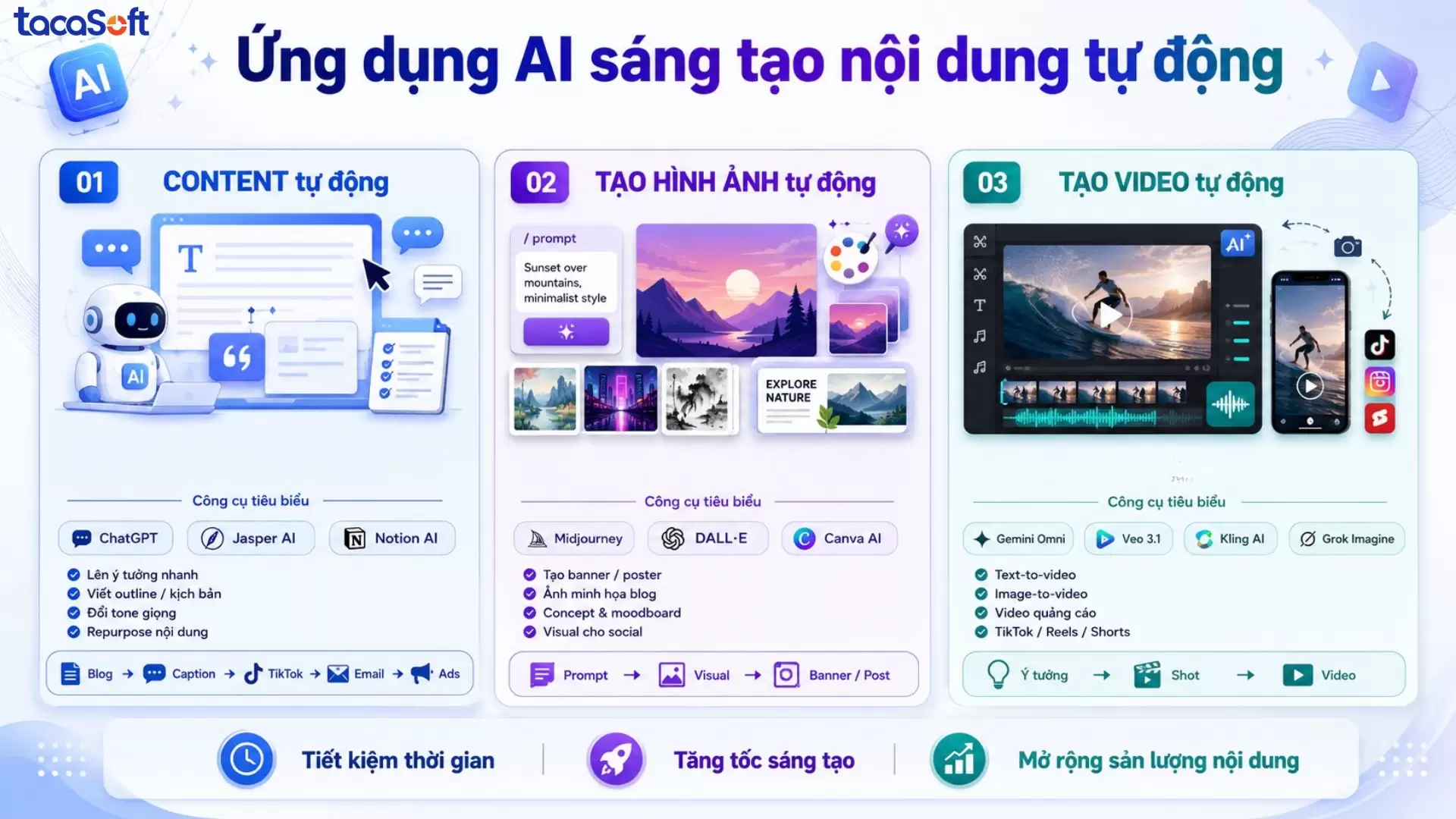 AI sáng tạo nội dung