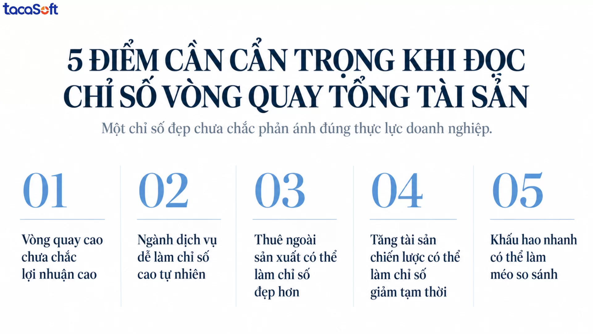 Chỉ số vòng quay tổng tài sản